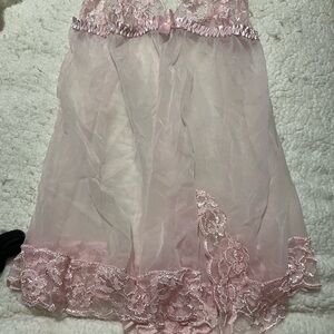 Frederick's of Hollywood Blush Sheer Lingerie